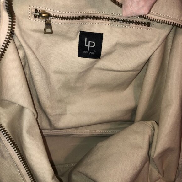 Cream and Brown Tote Bag - Picture 8 of 10